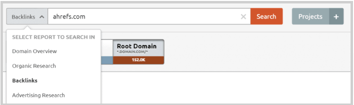 backlink data
